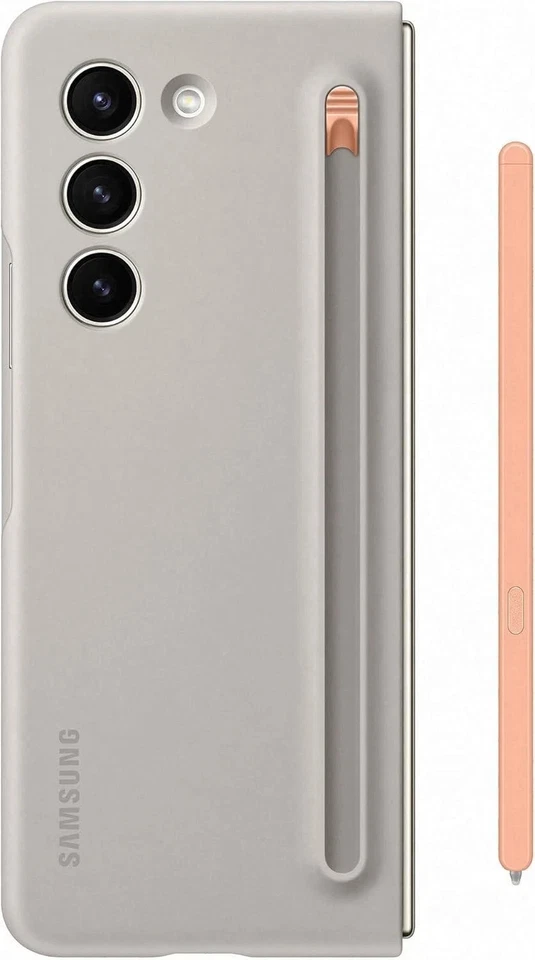 Funda delgada Samsung Galaxy Fold 5 + S Pen - Arena - PIEZA PARACHOQUES NO INCLUIDA Foto 1 de 2