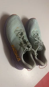 Hoka Rincon 3 running shoes in the Blue Glass/Chalk Violet colorway Size 8b - Picture 1 of 5