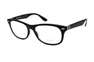 Ray Ban RB 7032 5204 LITEFORCE Matt Schwarz Gr. 52/17/145 Made Italy Brille - Bild 1 von 6