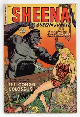 Sheena Queen of the Jungle #8 VG 4.0 1950 - Image 1 of 2