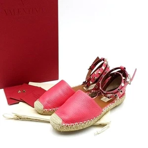Autentici sandali espadrillas VALENTINO Garavani con borchie alla caviglia... - Foto 1 di 10