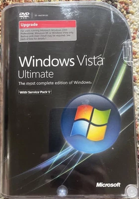 Windows Vista Ultimate with SP1 - Upgrade (66R-02262) - Image 1 of 4
