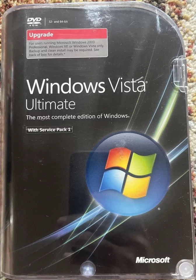 Windows Vista Ultimate with SP1 - Upgrade (66R-02262) - Image 1 of 4