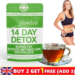 14 DAYS DETOX EXTREME WEIGHT LOSS DIET Slimming BURN FAT SLIM TEA Hot 2025 - Picture 1 of 13