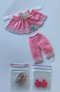 Barbie Vintage 1968 Tutti #3616 Pink PJ’s Fashion Original Authentic - Picture 1 of 6