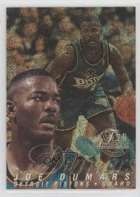 1996-97 Flair Showcase Row 0 Joe Dumars #65 HOF - Image 1 of 2