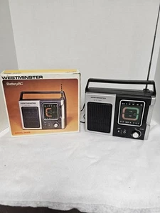 Vintage Westminster AM AM/FM radio Model 2900B RADIO RECEIVER , Works With Box - Bild 1 von 10