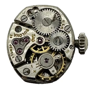 Bulova 5AD Damen 23 Jewel mechanisches Uhrwerk FOR PARTS 20-279 - Bild 1 von 2