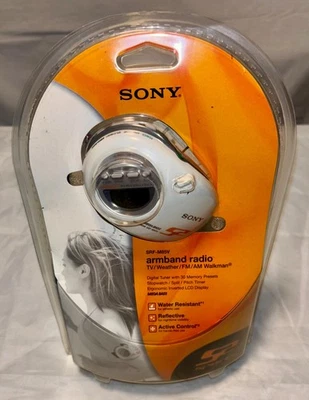 Sony SRF-M85V S2 Sports Walkman Armband Radio Brand New Sealed - Image 1 of 4