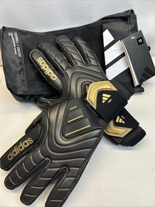 Neu-Adidas Keeper Handschuhe Copa Pro Torwart Goalie Handschuhe schwarz gold Gr. 10 - Bild 1 von 8