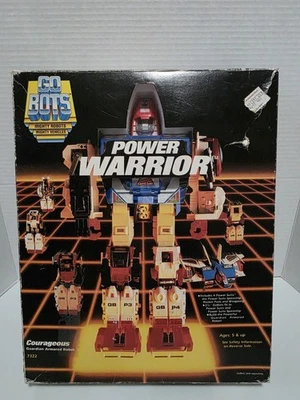 GoBots Power Warrior Courageous Guardian Armored Robot 1985 Tonka (See Notes ) - Image 1 of 4