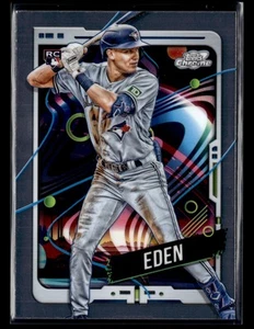 2024 Topps Chrome Cosmic Cam Eden #108 RC Toronto Blue Jays - Picture 1 of 2