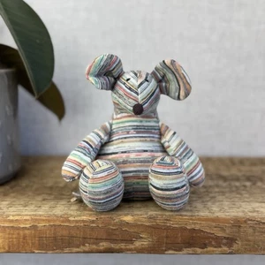 Muji Yarn Mouse - Mausmütze aus recyceltem Garn (Jellycat Collab) kleine Maus 5 Zoll - Bild 1 von 12