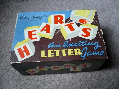 Vintage Hearts Letter Game, Parker Brothers, Copyright Date 1914 - Image 1 of 4