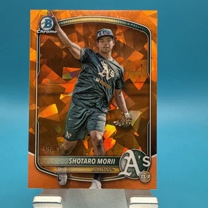Shotaro Morii 2025 Bowman Chrome Sapphire Orange Image Variation #BCP170 19/25 - Picture 1 of 2
