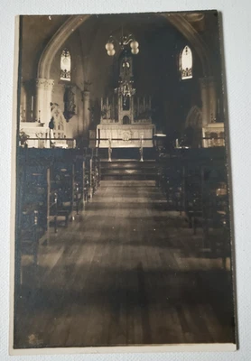 St. Mary's Academy CHAPEL Windsor Ontario Canada Photo Postcard - Image 1 of 3