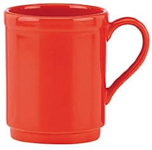 KATE SPADE Todo en Buen Gusto ~ 1 TAZA ROJA APILABLE NUEVA Foto 1 de 1
