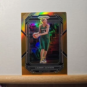 2023 Panini Prizm WNBA Basketball Lauren Jackson base ORANGE Prizm 76/99 # 64 - Picture 1 of 2
