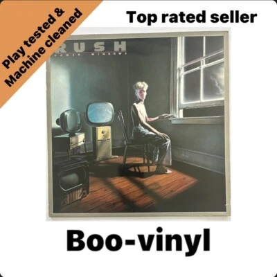 Rush  Power Windows Lp Vinyl Record 1985 Original  VERH31 Ex / Vg+ Condition - Image 1 of 4