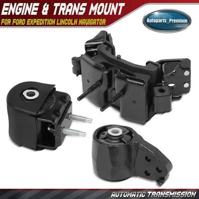 3x Engine Motor & Auto. Transmission Mount for Ford Expedition Lincoln Navigator - Image 1 of 4