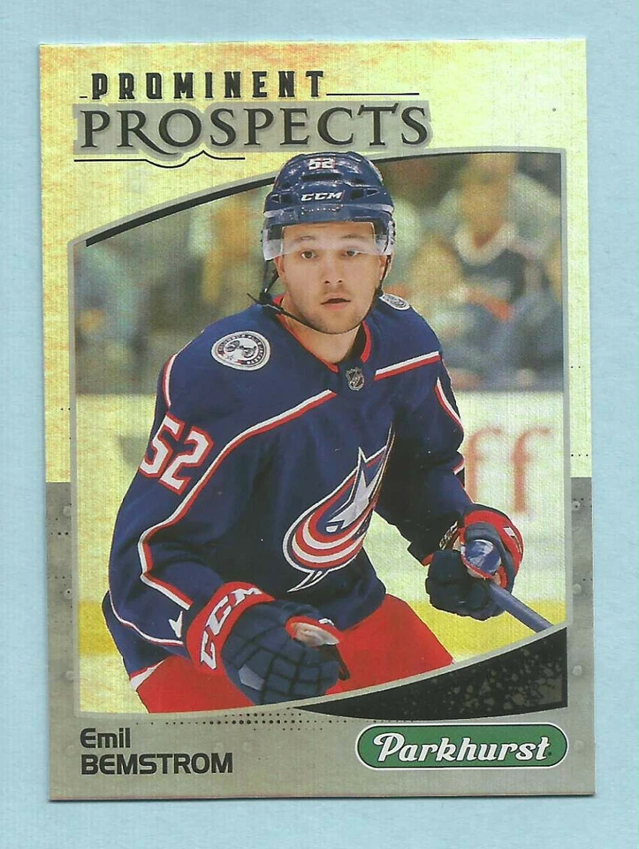 2019-20 Parkhurst Hockey Emil Bemstrom PP-7 ROOKIE RC PROMINENT PROSPECTS - Image 1 of 1