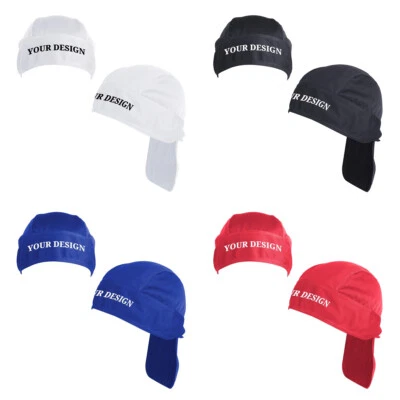 Custom Printing Cycling Skull Cap Sports Helmet Liner Running Beanies - image 1 of 4