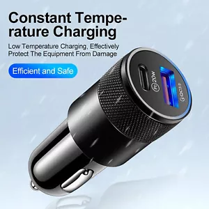 USB PD 20W Type C Car Charger Fast Power Adapter For iPhone 15 14 13 12 Pro Max - Picture 1 of 8