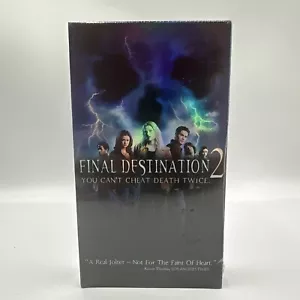 Final Destination 2 "You Can't Cheat Death Twice" VHS 2003 NEU SEALED Wasserzeichen - Bild 1 von 7