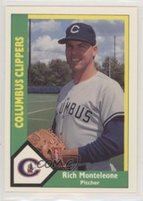 1990 CMC AAA/ProCards A & AA Packs Rich Monteleone #208 Rookie RC