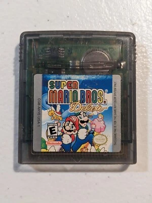 Super Mario Bros Deluxe (Nintendo Game Boy Color, 1999) Apenas Jogo - Testado - Imagem 1 de 2