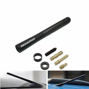 NEW MAZDASPEED Carbon Fiber short antenna 4.7inch Antenna fit Mazda most model - Picture 1 of 5