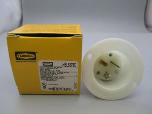Hubbell HBL5378C Receptacle new - Picture 1 of 6