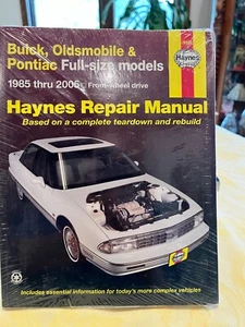 NEW SEALED Haynes Repair Manual Buick Oldsmobile Pontiac 1985-2005 - Picture 1 of 3