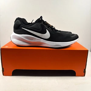 Nike Revolution 7 Scarpe Uomo 12 Nero Bianco FB2207-001 - SENZA COPERCHIO - Foto 1 di 10