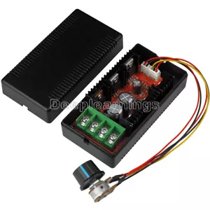 9-50V 40A DC Motordrehzahlregelung PWM HHO RC Controller 12V 24V 36V 2000W - Bild 1 von 6