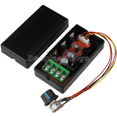 9-50V 40A DC Motordrehzahlregelung PWM HHO RC Controller 12V 24V 36V 2000W - Bild 1 von 4