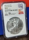 2009 SILVER EAGLE MINT STATE 69 NGC MERCANTI FLAG LABEL