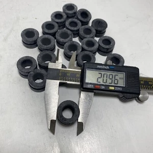 50pk OD21mm x ID12mm X Inter OD16mm isolator Rubber Grommets Thick Wall Bushing - Picture 1 of 4
