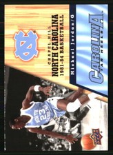 Michael Jordan 2010 Upper Deck North Carolina #43 Basketball Card