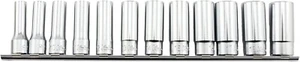 KoKen 3/8Sq 6-sided Deep Socket Set RS3300M/12 NEW Made in Japan - Picture 1 of 2