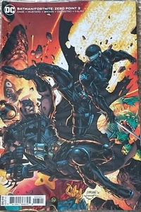 BATMAN FORTNITE ZERO POINT 3 JIM LEE VARIANT-B SNAKE-EYES G.I. JOE POLYBAGGED - Picture 1 of 1