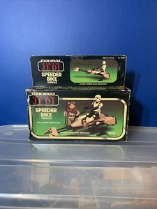 New STAR WARS 1983 KENNER RETURN OF THE JEDI SPEEDER BIKE Sealed VINTAGE NOS Mib - Picture 1 of 5