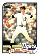 1989 Topps TIFFANY #603 Frank Tanana DETROIT TIGERS