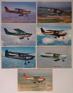 Vintage Aviation Cessna Sales Information Cards form the 60's - Picture 1 of 2
