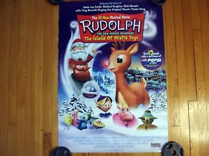 🎄 Cartel de colección de tienda de videos de Rudolph & the Island of Misfit Toys 27x40 original - Imagen 1 de 13