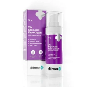 The Derma Co 2% Kojic Acid Cream for Pigmentation Spot Removal 30gm - Picture 1 of 4
