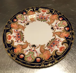 ROYAL CROWN DERBY IMARI CABINET/SALAD/DESSERT PLATE STAMPED #4675 3 c. 1896 - Picture 1 of 10