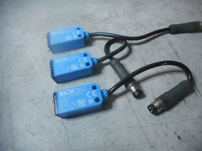SICK - WTB4-3P3162S04 -- Qty of 3 --PHOTOELECTRIC PROXIMITY SENSOR -- 1029917 - Image 1 of 4
