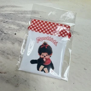 199060 Sekiguchi Monchhichi 9 x 12cm Mini Bag - Girl ~ NEW ARRIVAL~ - Picture 1 of 1