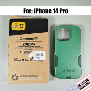 OtterBox Commuter Case for iPhone 14 Pro - Trees Company (green) Slim & Rugged - Photo 1 sur 10